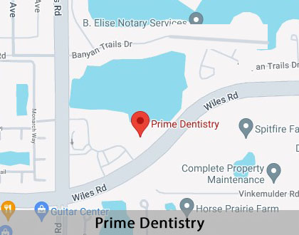Map image for Emergency Dental Care in Coconut Creek, FL